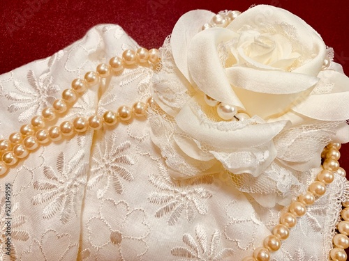 white wedding dress