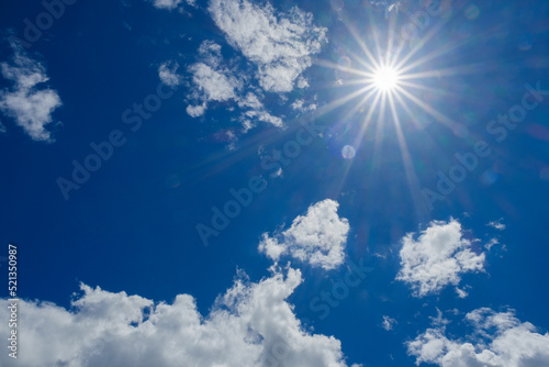 真夏の太陽と青空　日差し © Rummy & Rummy
