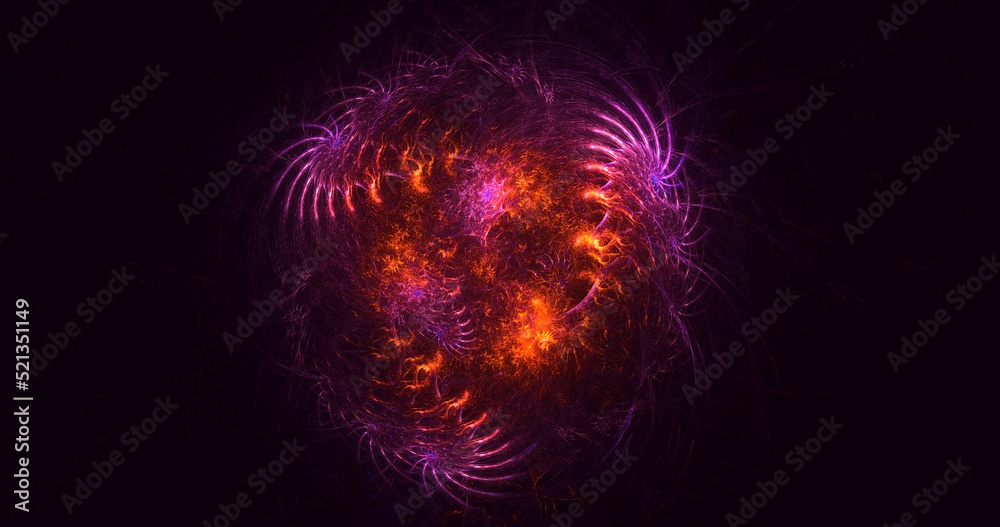 3D rendering abstract circle light background 3D rendering abstract circle light background