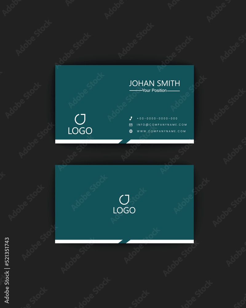 Business Card design and stylish concept template design Business Card design and stylish concept template design
