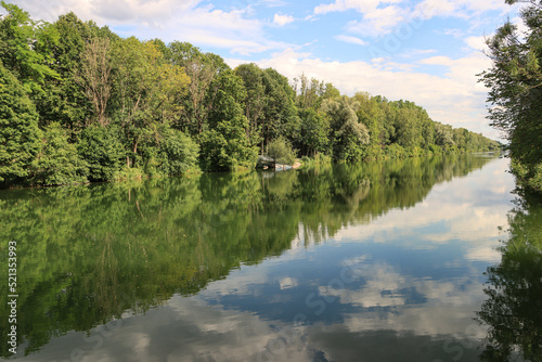 Sommer an der Iller bei Illertissen