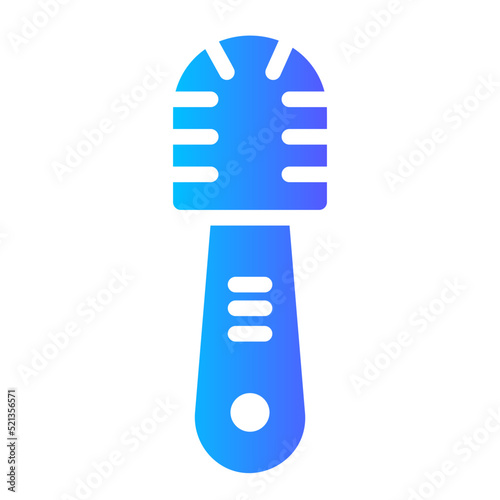 toile tbrush gradient icon photo