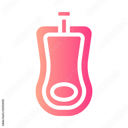 urinal gradient icon