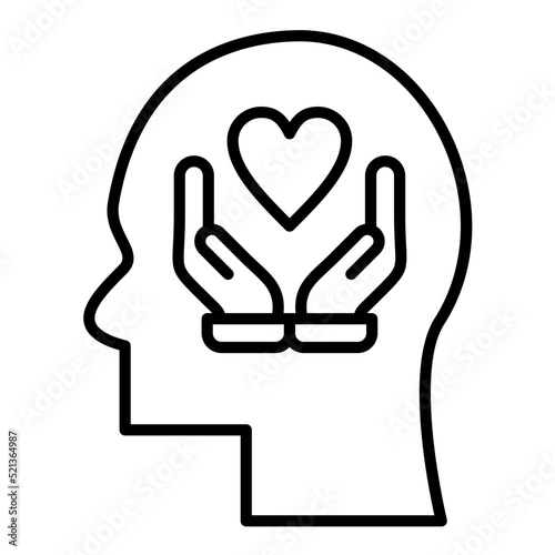 Selfcare Line Icon
