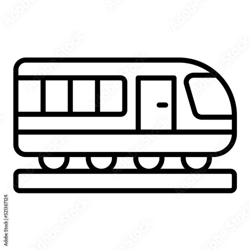 Train Line Icon