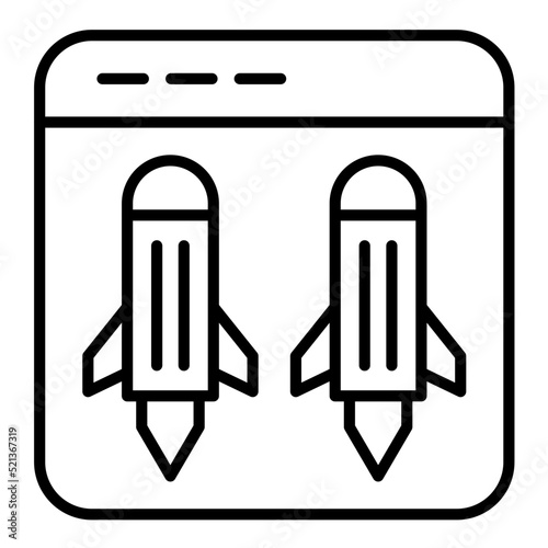 Ddos Line Icon