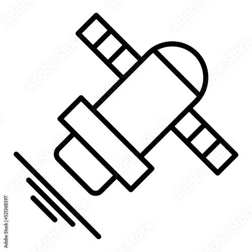 Sputnik Line Icon