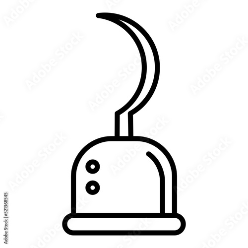 Pirate Hook Line Icon