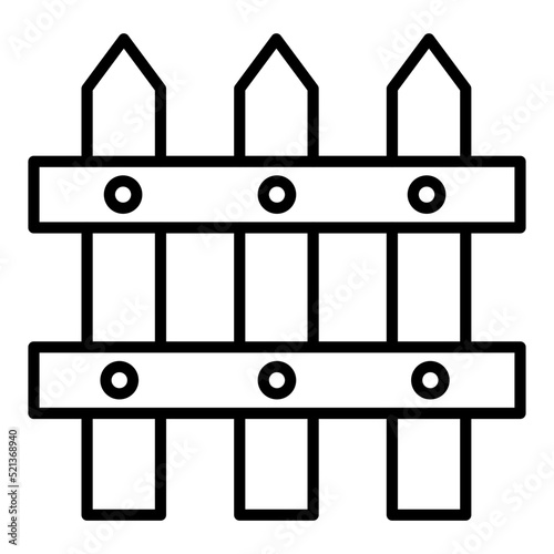 Fence Line Icon