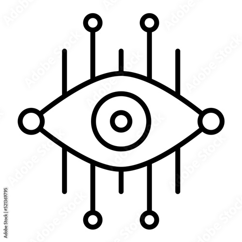 Vision Line Icon