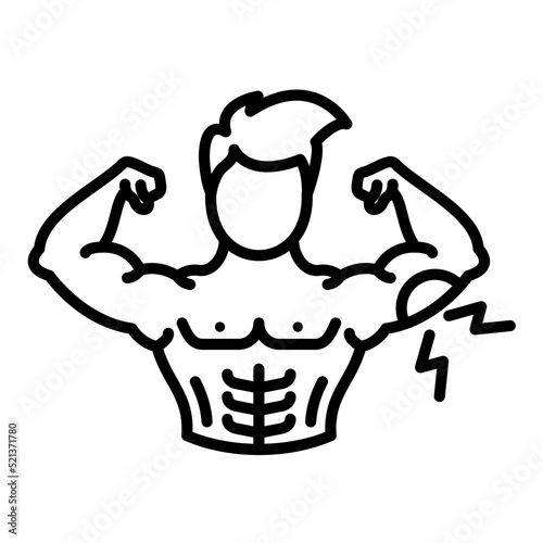 Pain Line Icon