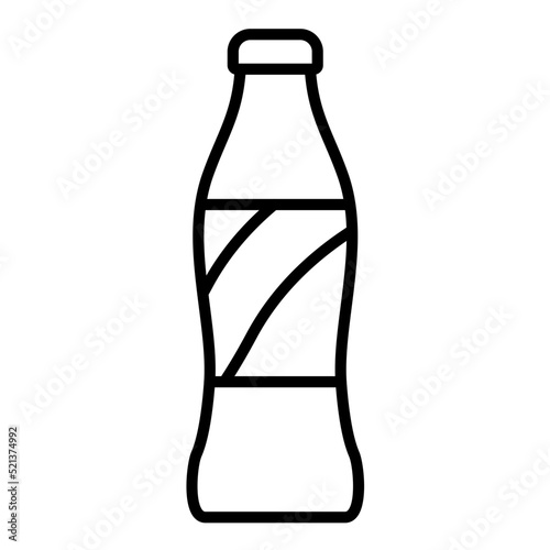 Soda Line Icon