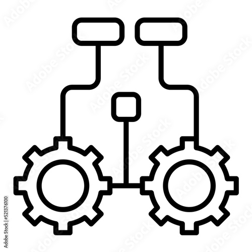 Logic Line Icon