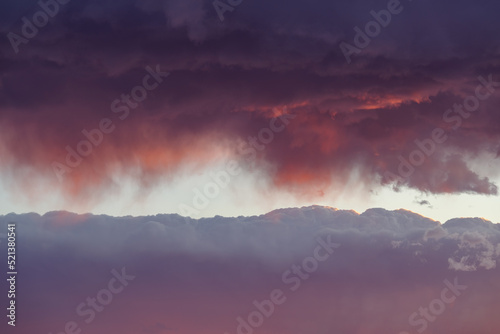Dramatic stormy sky before dawn © Dmytro Surkov