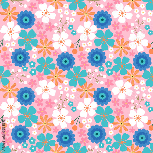 seamless floral pattern