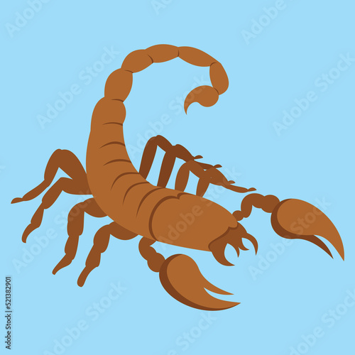 illustration of a scorpion