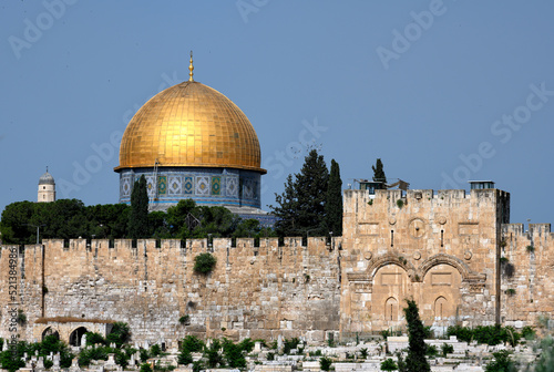 Holy Land of Israel. Dome of the Rock, Jerusalem.
