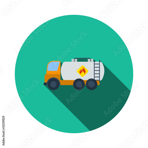 Oil Truck Icon