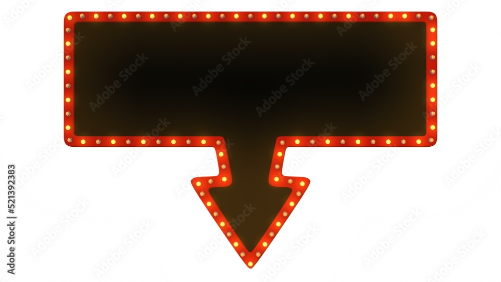 Frame and gold light polygon style on white background. 3d rendering Frame and gold light polygon style on white background. 3d rendering