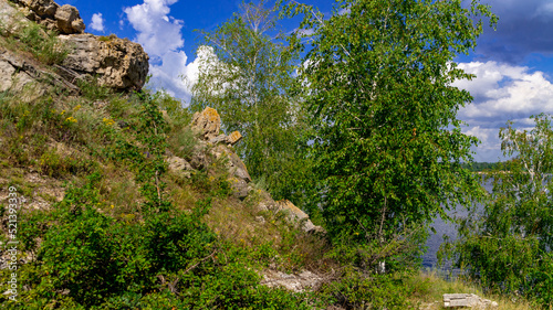 Rocks in the Zhigulevsky mountains near the town of Zhigulevsk!