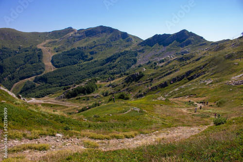 regional park of frignano crossed from the annibale pass to the mouth giovo tuscany emilia romagna photo