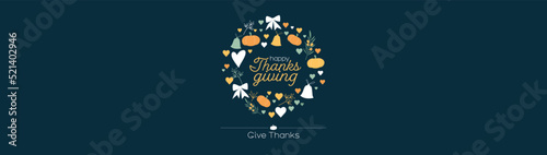 Happy Thanksgiving card.