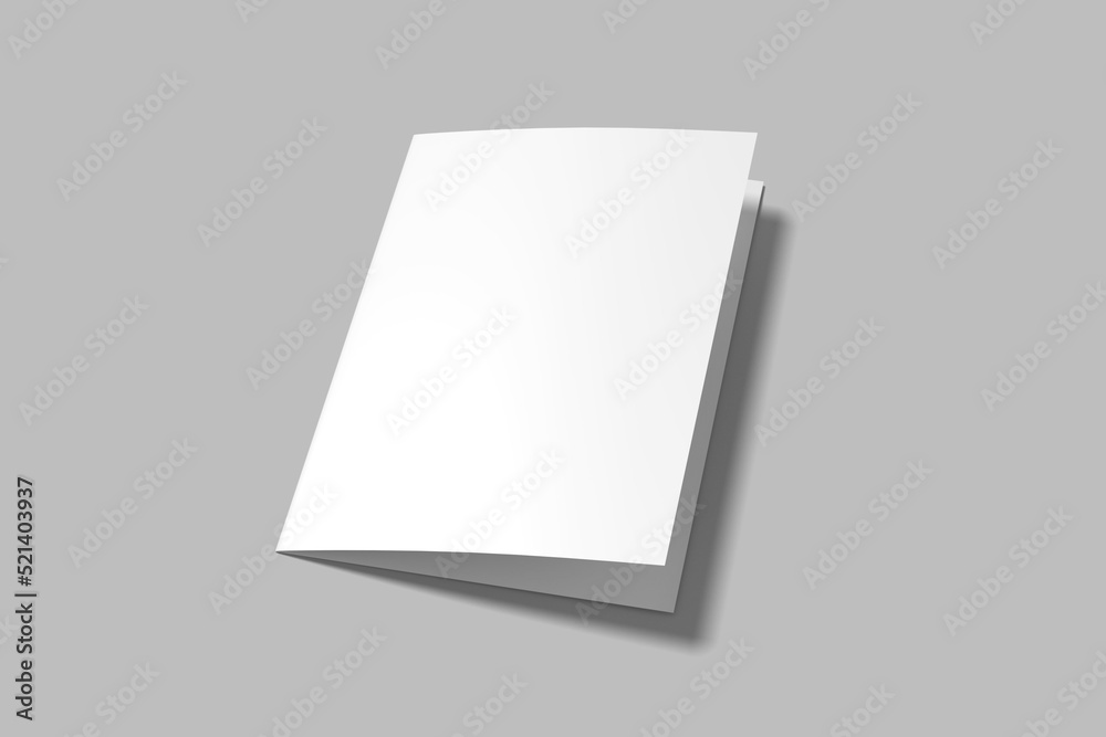 A5 Bifold Brochure Blank Mockup A5 Bifold Brochure Blank Mockup