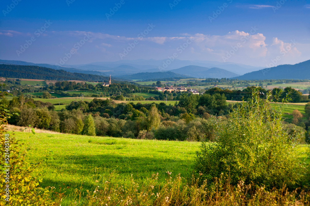 Fototapeta premium Lutowiska, Subcarpathian Voivodeship, Poland