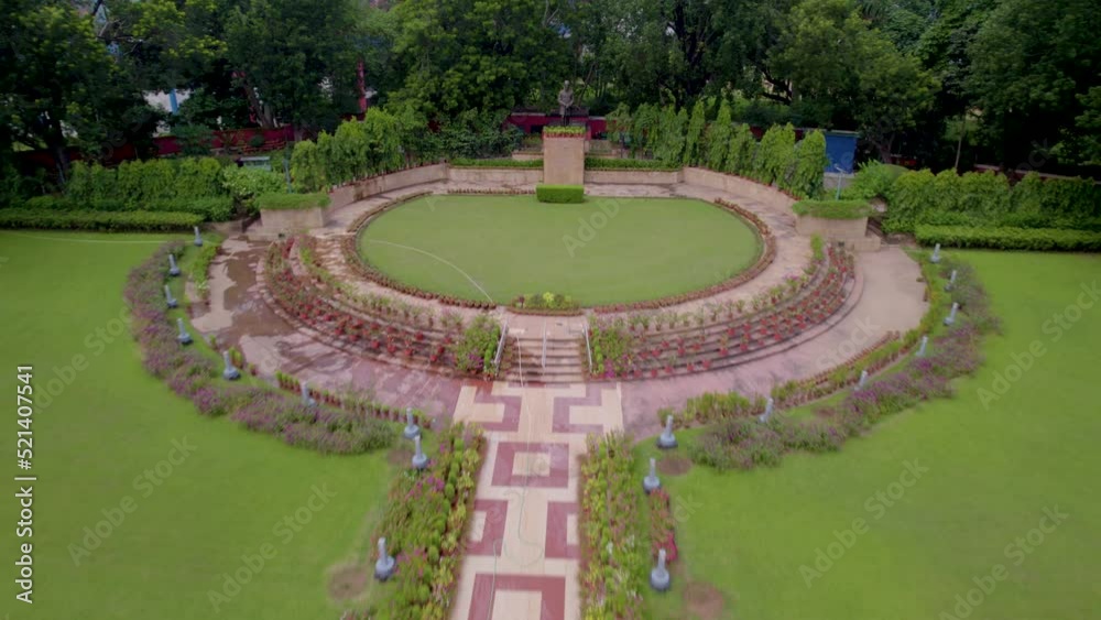 Vidéo Stock Jubilee Park is an urban park, tourism place for outdoor