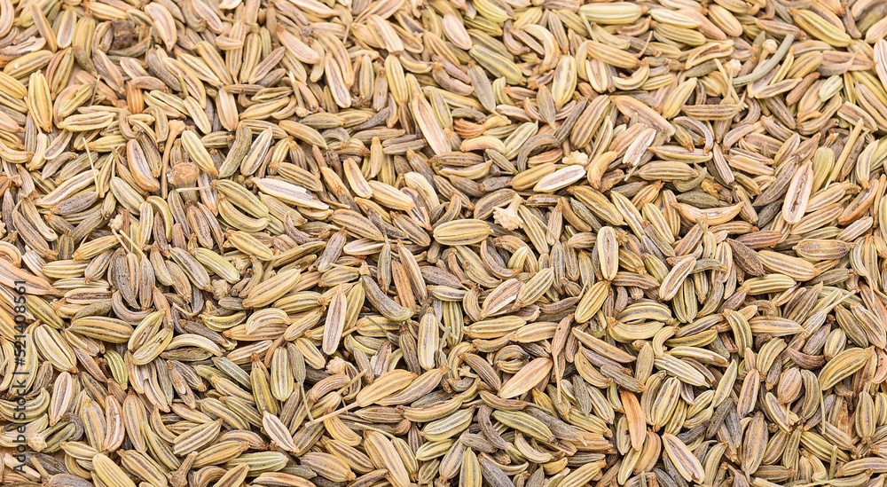 Cumin seeds or caraway background