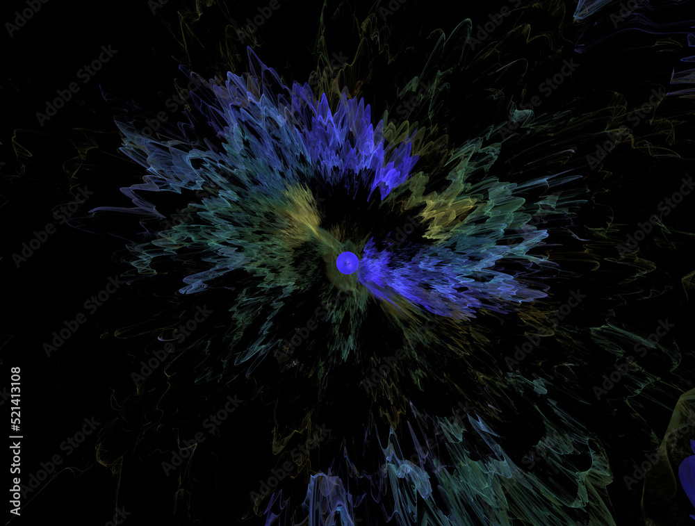 Imaginatory fractal abstract background Image Imaginatory fractal abstract background Image