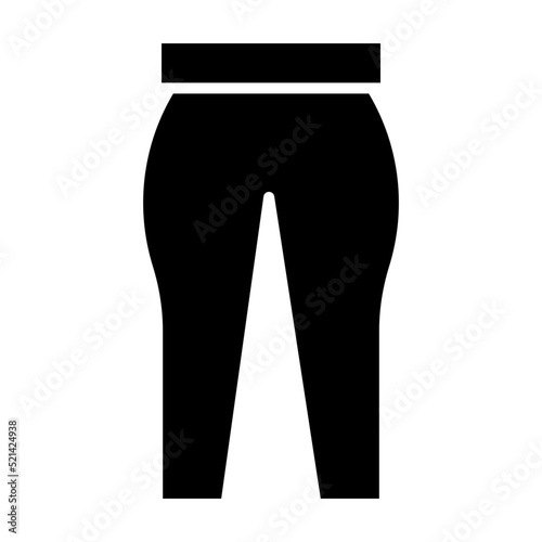 Leggings Glyph Icon