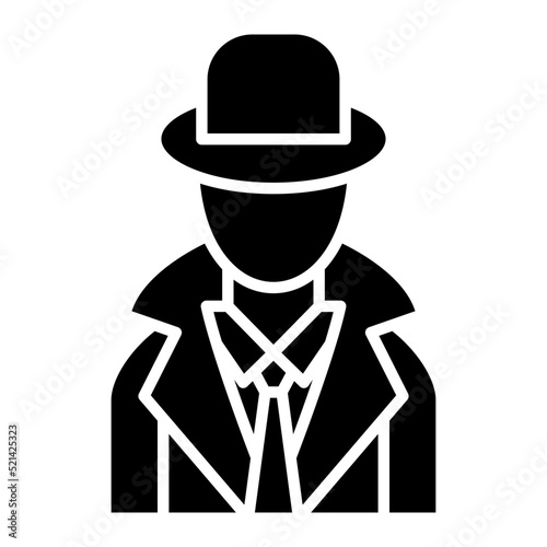 Espionage Glyph Icon
