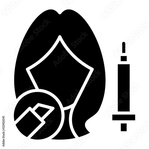 Cosmetic Surgery Glyph Icon