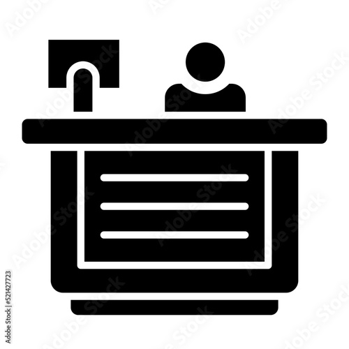 Reception Line Icon