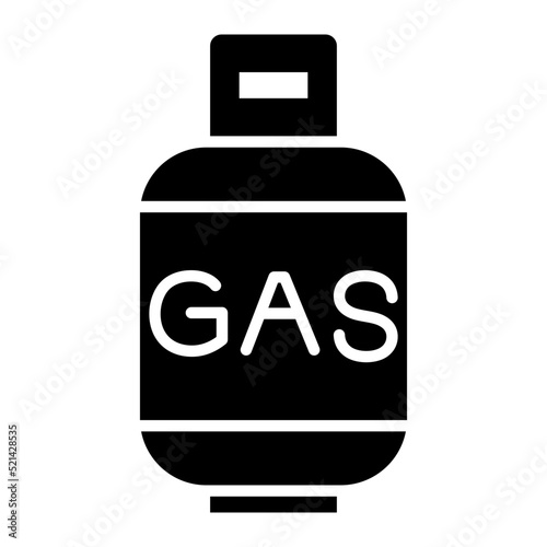Gas Cylinders Line Icon