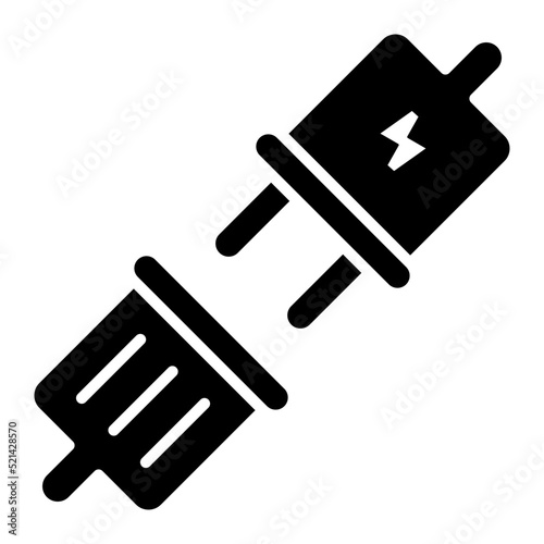 Disconnect Switch Line Icon