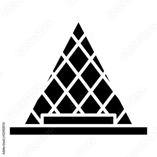 Louvre Line Icon