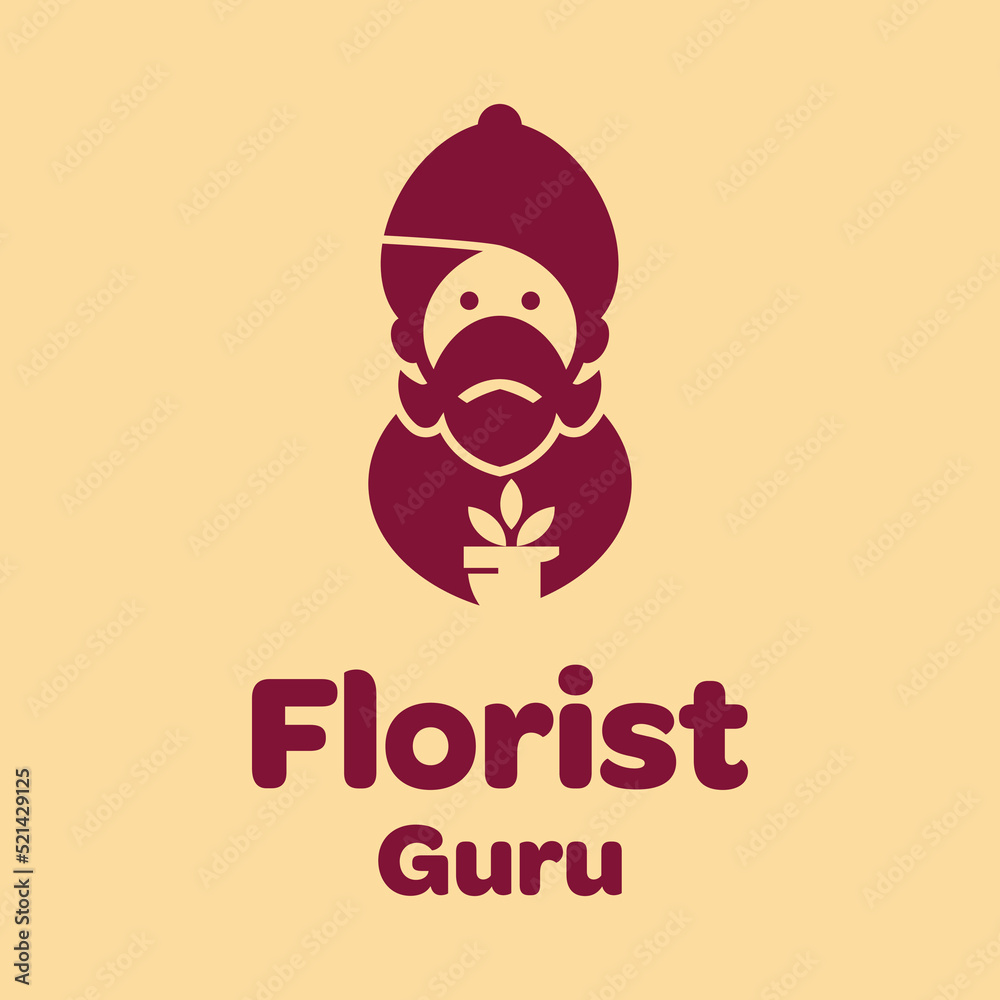 Florist Guru Logo