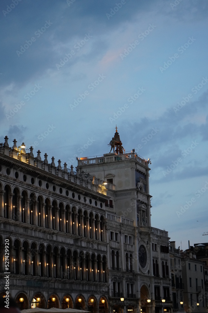 Fototapeta premium San Marco Venice low light high resolution