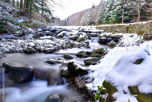 Fototapeta Naklejka Na Ścianę i Meble -  Zimowy krajobraz w Beskidach