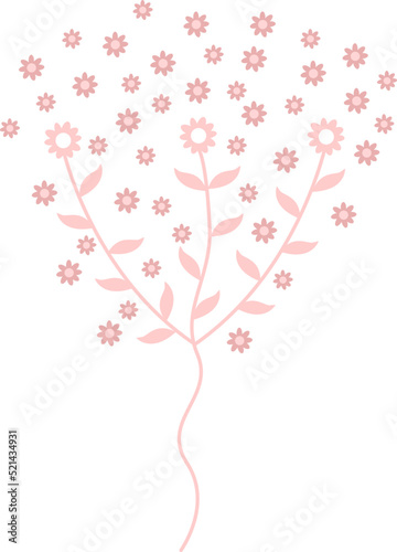  blossom tree  cute flowers bouquet for decoration 