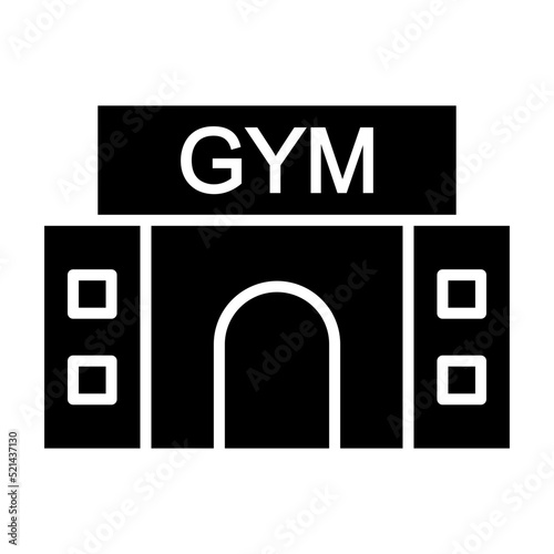 Gym Glyph Icon