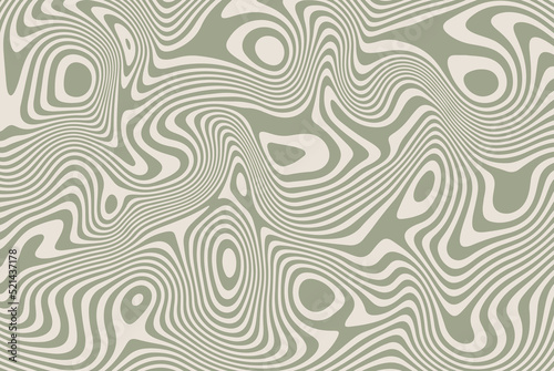 Abstract fluid pattern. Fluid wavy lines. Dynamic liquid. Retro background vector print