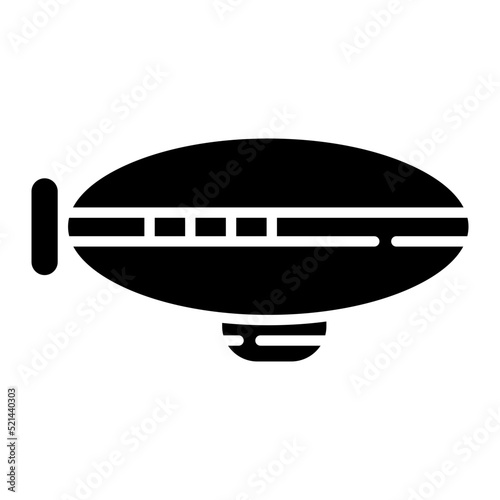 Zeppelin Line Icon