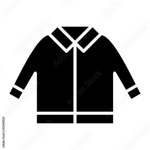 Winter Jacket Line Icon
