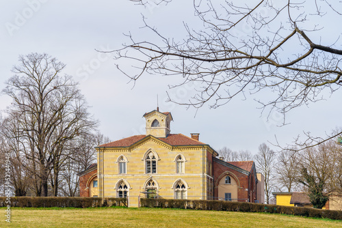 Cascina San Fedele building in the Monza Park