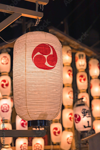 京都祇園祭の提灯 photo