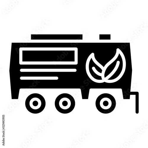 Biofuel Tank Line Icon