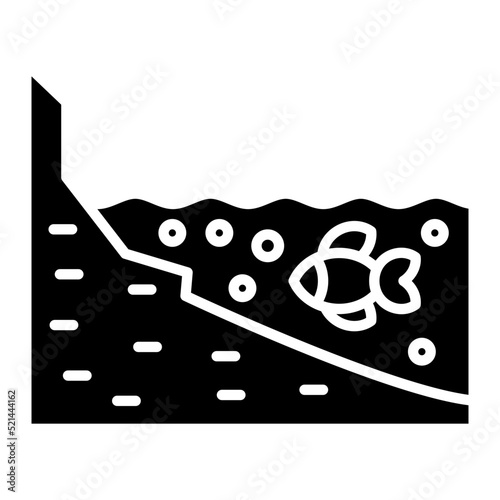 Shore Landscape Line Icon